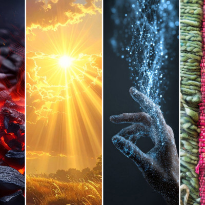 Globalios tendencijos, veikiančios per tekstūrą ir spalvą